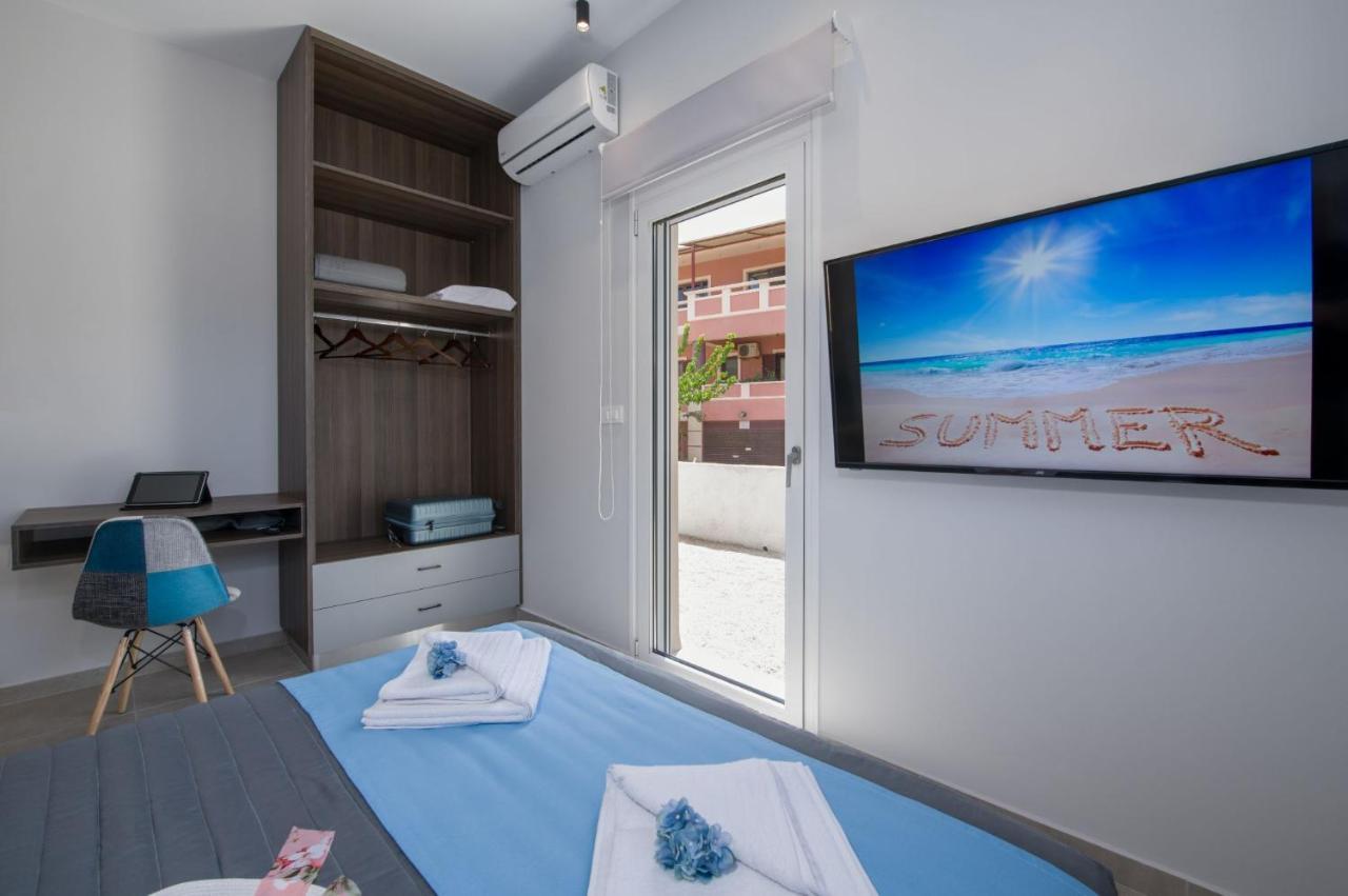 Luxury Villa Eva-Mari With Jacuzzi, 50M From The Beach Stalós Екстериор снимка