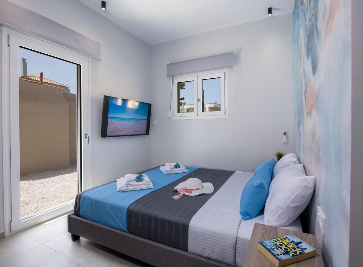 Luxury Villa Eva-Mari With Jacuzzi, 50M From The Beach Stalós Екстериор снимка