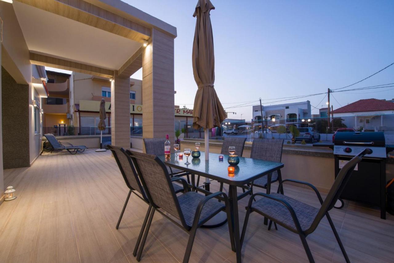 Luxury Villa Eva-Mari With Jacuzzi, 50M From The Beach Stalós Екстериор снимка