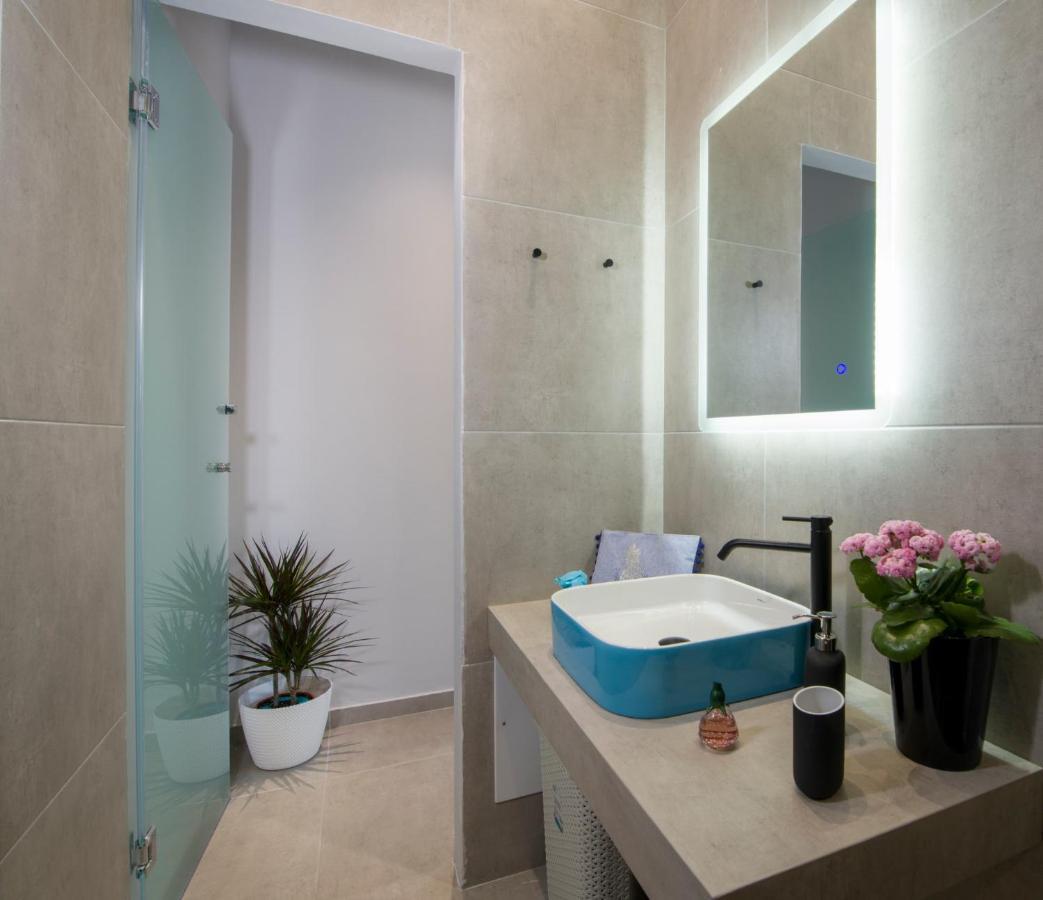 Luxury Villa Eva-Mari With Jacuzzi, 50M From The Beach Stalós Екстериор снимка