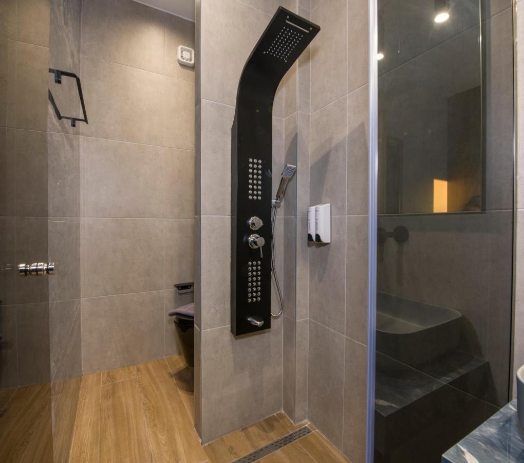 Luxury Villa Eva-Mari With Jacuzzi, 50M From The Beach Stalós Екстериор снимка